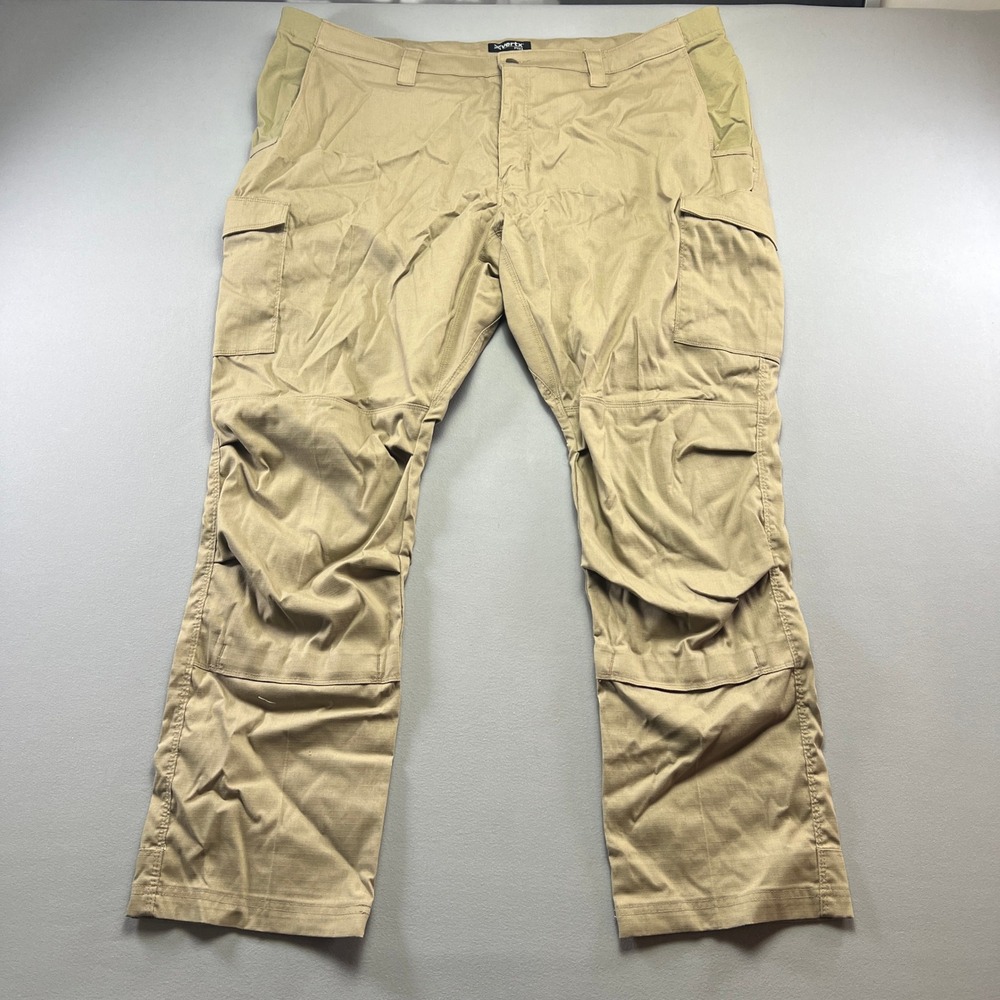 Vertx Pro Phantom Flex Ops Pant Mens 46x32 Beige Cotton Stretch Cargo Pockets
